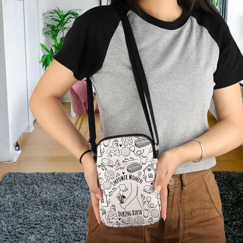 JNIAP Birth Worker Gift Empower Women During Birth Crossbody Bag Postpartum Doula Gift For Women in Saudi Arabia