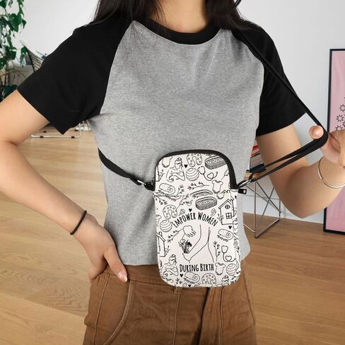 JNIAP Birth Worker Gift Empower Women During Birth Crossbody Bag Postpartum Doula Gift For Women in Saudi Arabia