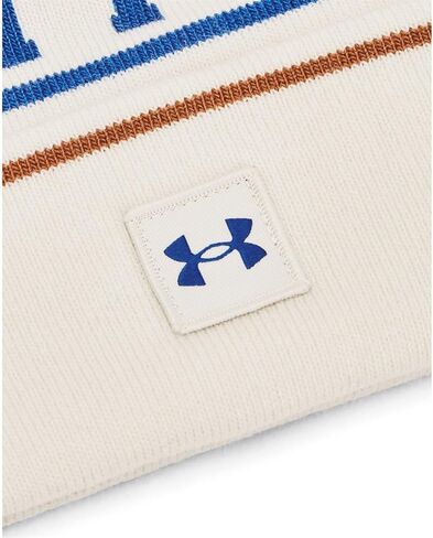 Under Armour 1386634-110-OSFM M Halftime Pom Beanie Summit White OSFM in Saudi Arabia