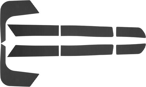 حصيرة الجر HECASA متوافقة مع 1993-1999 Seadoo XP، SPI، SP، SPX، سجادات أرضية للقدم، Jet Ski، بلاستيك EVA أسود in Kuwait