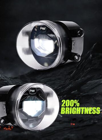 Upgrade LED Fog Lights, Fog Driving Lights Assembly Compatible with 2012-2022 Tacoma, 2014-2021 Tundra, 2014-2022 4Runner in Kuwait