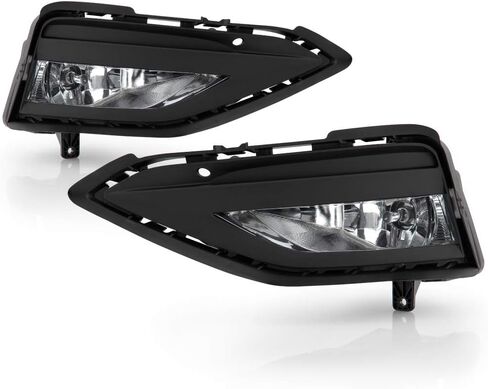 ACANII - For 2019-2021 Volkswagen Jetta Bumper Fog Lights Driving Lamps w/Switch Assembly Pair Driver & Passenger Side in Saudi Arabia