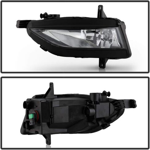 ACANII - For 2019-2021 Volkswagen Jetta Bumper Fog Lights Driving Lamps w/Switch Assembly Pair Driver & Passenger Side in Saudi Arabia