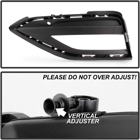 ACANII - For 2019-2021 Volkswagen Jetta Bumper Fog Lights Driving Lamps w/Switch Assembly Pair Driver & Passenger Side in Saudi Arabia
