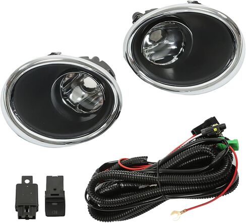 زوج من مصابيح الضباب للسائق الأيسر والجانب الأيمن من Labwork لاستبدال نيسان روج سبورت 2017 2018 LF-RGE17SPCOEM-HZ in Kuwait