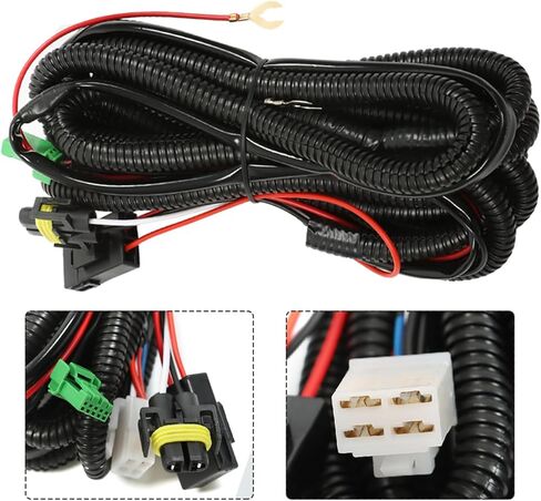 زوج من مصابيح الضباب للسائق الأيسر والجانب الأيمن من Labwork لاستبدال نيسان روج سبورت 2017 2018 LF-RGE17SPCOEM-HZ in Kuwait