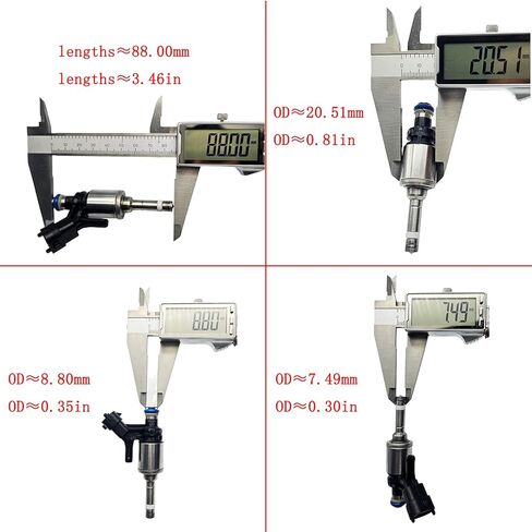 0261500073 13537519623 13647598785 4 PCS Fuel injector Fits for BMW 1 3 1.6L 114i 116i 118i 120i 2011-2019 for BMW MINI R55 R58 R61 1.6L 2006-2015 in Kuwait
