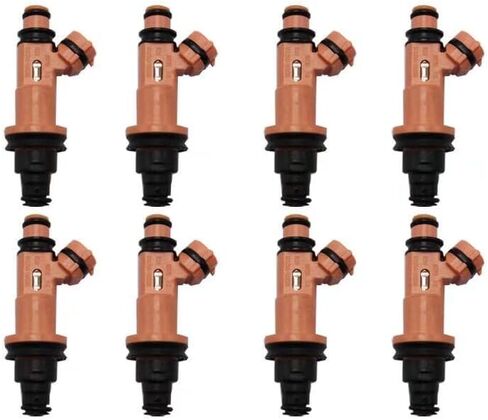 8pcs Fuel Injectors 23250-50030 2325050030 Compatible With Lexus GS400 LS400 1998-2000, Compatible With Lexus GS430 2001-2007, Compatible With Lexus LS430 2001-2006 in Kuwait
