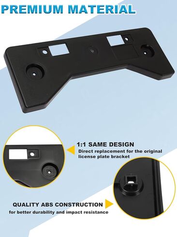 FASTCHE Front License Plate Frame Compatible with 2020 2021 2022 2023 Nissan Sentra Front Bumper License Plate Holder Mounting Bracket Replace # 962106LB0A NI1068154 in Saudi Arabia