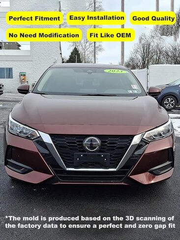 FASTCHE Front License Plate Frame Compatible with 2020 2021 2022 2023 Nissan Sentra Front Bumper License Plate Holder Mounting Bracket Replace # 962106LB0A NI1068154 in Saudi Arabia