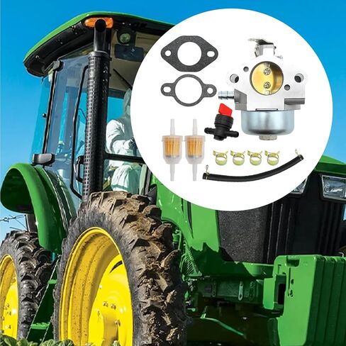 STX30 STX38 Carburetor for John Deere STX46 Riding Mower, Replaces AM132119 AM119661 12853149 12853145-S, Compatible with Kohler 12-853-145 AM121865 in Kuwait