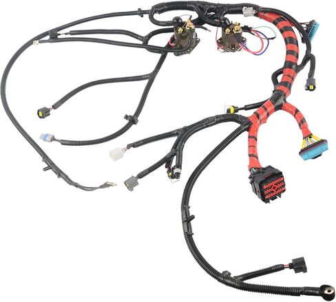 F81Z12B637EA Engine Fuel Injector Complete Wire Harness Replacement for 1999-2001 Ford Super Duty F250, F350, F450 & F550 with The 7.3L Diesel Engine in Saudi Arabia
