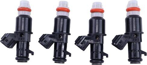 4Pcs Fuel Injectors Compatible with Honda CIVIC 1.8L 2012-2015 HR-V 1.8L 2016-2020#16450-R2E-L01 in Saudi Arabia