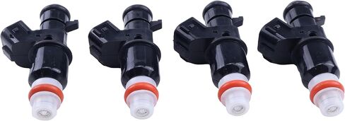 4Pcs Fuel Injectors Compatible with Honda CIVIC 1.8L 2012-2015 HR-V 1.8L 2016-2020#16450-R2E-L01 in Saudi Arabia