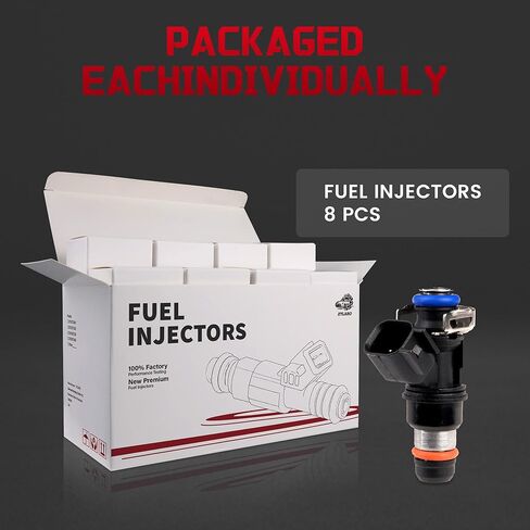 حاقن الوقود لـ/تشيفي سيلفرادو 1500 2500 HD تاهو كولورادو إكسبريس SSR، لـ/جي إم سي سييرا يوكون، ل/كاديلاك إسكاليد، استبدال Inyectores OE 12580681 FJ887 8 قطع in Kuwait