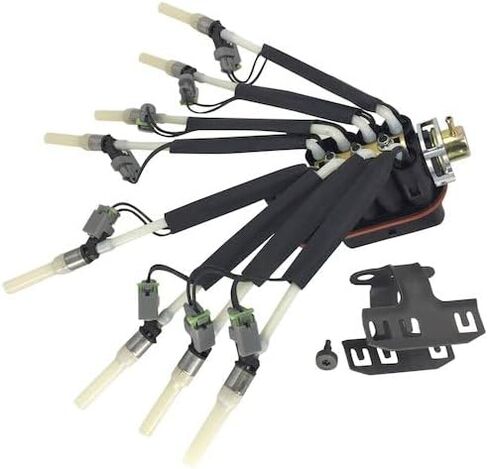 MPI Central Spider Fuel Injector Conversion Assembly Kit - 8-Piece - with Bracket and Gasket - Compatible with 1996-2000 Chevy Tahoe 5.7L V8 Naturally Aspirated in Saudi Arabia