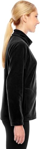 TEAM 365 Ladies Campus Microfleece Jacket, Large, Black in Kuwait