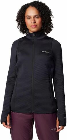 Columbia womens Triple Canyon Grid Fleece Full Zip in Saudi Arabia