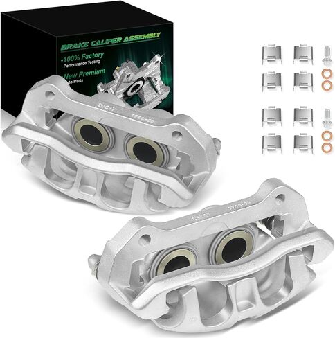 for:-Ford F150 Front Left and Right Disc Brake Caliper Assembly with Bracket Fit for:-Ford F150 2010-2011, for:-Lincoln Navigator 2010-2019, OE# 18-B5237 18-B5236 (2 Pack) in Saudi Arabia