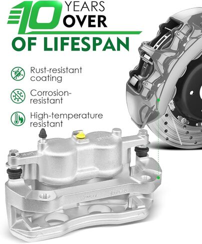 for:-Ford F150 Front Left and Right Disc Brake Caliper Assembly with Bracket Fit for:-Ford F150 2010-2011, for:-Lincoln Navigator 2010-2019, OE# 18-B5237 18-B5236 (2 Pack) in Saudi Arabia