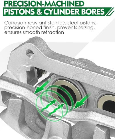 for:-Ford F150 Front Left and Right Disc Brake Caliper Assembly with Bracket Fit for:-Ford F150 2010-2011, for:-Lincoln Navigator 2010-2019, OE# 18-B5237 18-B5236 (2 Pack) in Saudi Arabia