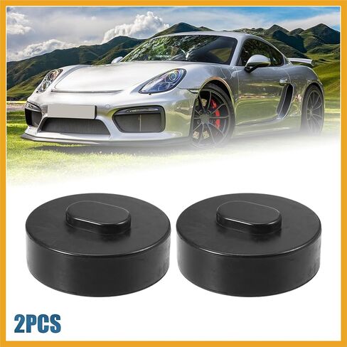 2 Pcs Rubber Jack Puck Jacking Lift Pad Jack Lift Point Pad for Porsche 911 964 991 993 Support Point Adapter Jacking Trolly Car Removal Repair Tool Replacement in Kuwait