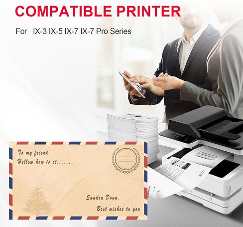 IXINK357 Neopost Compatible Ink Cartridge Replacement for IX3 IX5 IX7 Pro Series Mailing Systems Postage Meter Fluorescent Red Postage Ink in Kuwait