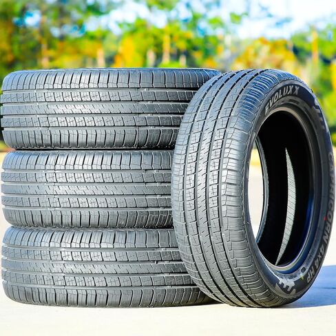 Set of 4 (FOUR) Evoluxx Capricorn 4X4 HP All-Season Passenger Car Performance Radial Tires-215/60R17 215/60/17 215/60-17 96H Load Range SL 4-Ply BSW Black Side Wall UTQG 480AA in Kuwait
