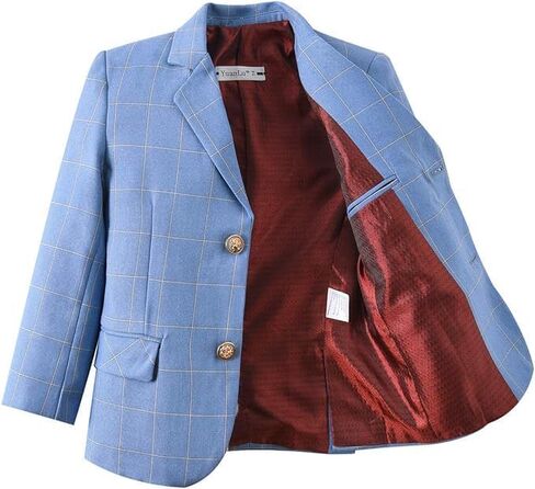 بدلات YuanLu للأطفال للأولاد سترة رسمية وسروال بدلة للأطفال مجموعة بدلات حامل الخواتم in Kuwait