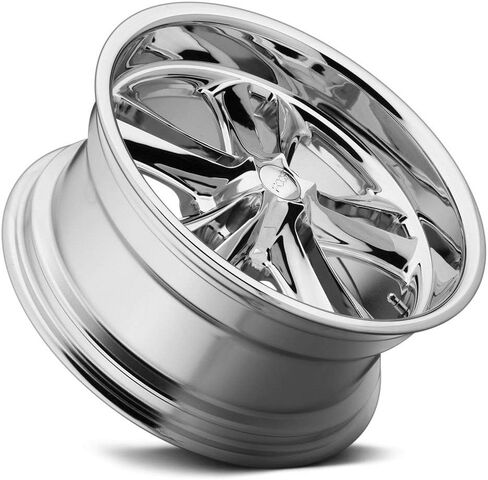 Foose F097 Knuckle 18x8 5x4.75" +1mm Chrome Wheel Rim 18" Inch in Saudi Arabia