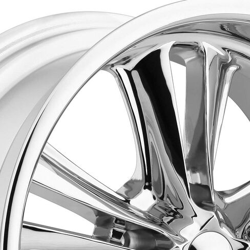Foose F097 Knuckle 18x8 5x4.75" +1mm Chrome Wheel Rim 18" Inch in Saudi Arabia