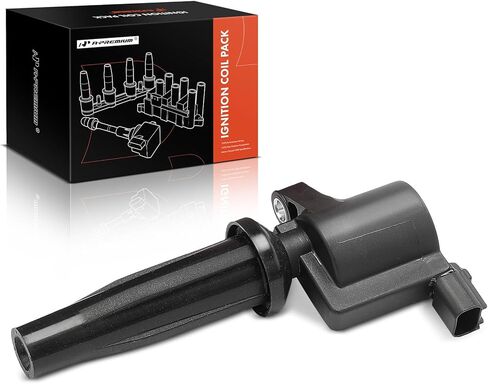 A-Premium Engine Ignition Coil Pack Compatible with Ford Escape 2009-2019, Fusion 2010-2020, Transit Connect, Ranger, C-Max & Lincoln MKZ 2011-2020 & Mazda & Mercury, 2.0L 2.5L with 2 Terminal in Saudi Arabia
