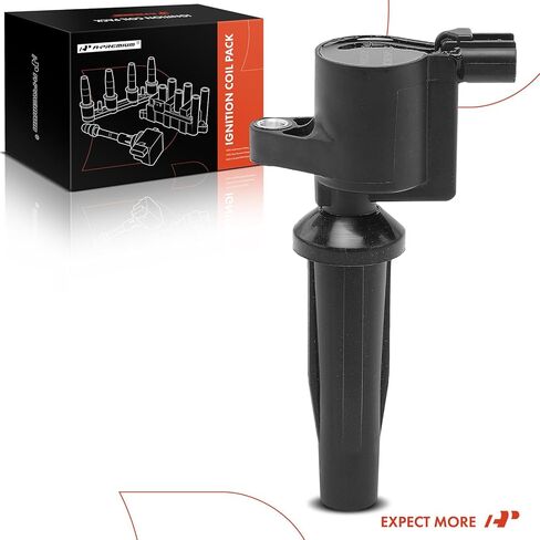 A-Premium Engine Ignition Coil Pack Compatible with Ford Escape 2009-2019, Fusion 2010-2020, Transit Connect, Ranger, C-Max & Lincoln MKZ 2011-2020 & Mazda & Mercury, 2.0L 2.5L with 2 Terminal in Saudi Arabia