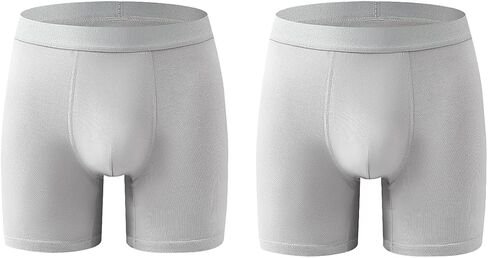 Men's Soft Stretch Boxer Briefs - Comfortable Breathable Supportive Pouch Underwear for Everyday Wear in Saudi Arabia