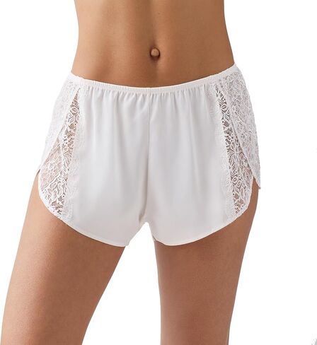 b.tempt'd Women's It's on Satin Lace Shorty Lingerie Bottoms, 938296 in Saudi Arabia