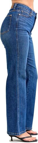 Judy Blue Women's Daisy High Waist Tummy-Control Straight Jeans in Saudi Arabia