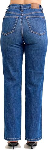 Judy Blue Women's Daisy High Waist Tummy-Control Straight Jeans in Saudi Arabia