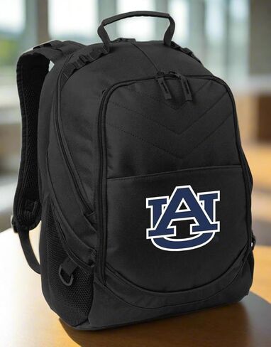 حقيبة ظهر للكمبيوتر المحمول من Broad Bay Auburn University Auburn University (أسود - شعار أزرق) in Kuwait