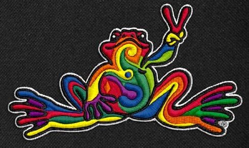 Broad Bay Peace Frogs Backpack Laptop Computer Bag in Kuwait