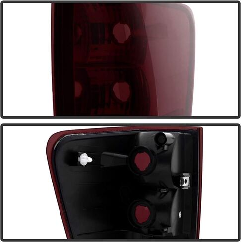 ACANII - For 2004-2015 Nissan Titan Pickup Truck Red Smoked Lens Tail Lights Brake Lamps Pair Set Replacement Left+Right in Saudi Arabia
