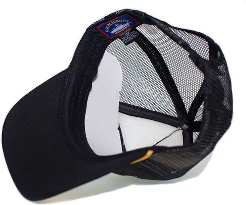 USS Blackout 48 Hour Bender Hat – Funny Joke Adult One-Size Trucker Cap Patriotic Black in Kuwait