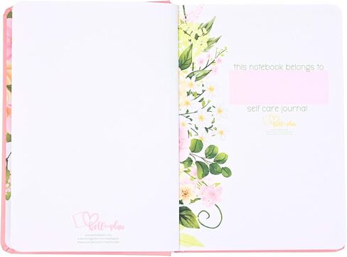 kellofaplan Self Care Daily Wellness Planner, A5 Size, 124 Page Book-Bound Format, 125 GSM Paper, with Emotion Tracking, Self-Care Checklist, Gratitude Journaling, Affirmations, Bingo Challenges in Saudi Arabia