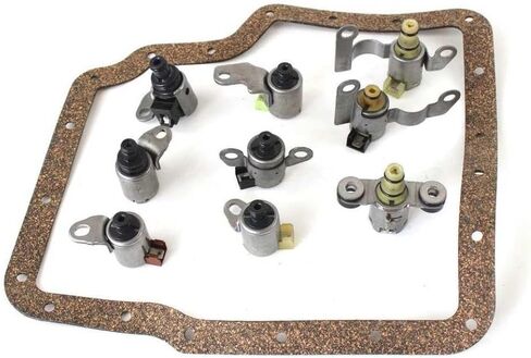 9 Piece Transmission Shift Solenoid Gearbox Kit JF506E 09A 5F31 For 5 Speed FWD AWD N281 N282 N283 Solenoids in Saudi Arabia