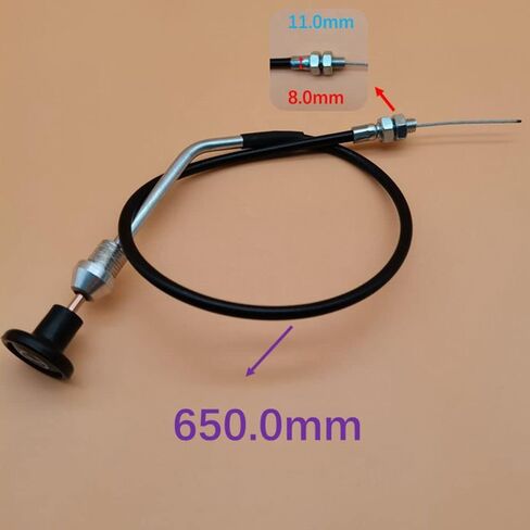 Choke Cable Compatible with EZGO E-Z-GO TXT or Medalist Gas Golf Cart 25.5" Long 25693-G04 25693G04 1994 1995 1996 1997 1998 1999 2000 2001 2002 2003 2004 2005 2006 2007 2008 2009 2010 2011-2013 D400 in Saudi Arabia