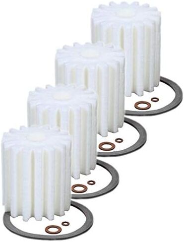 4 عبوات من فلتر الوقود الزيتي المصنف FB-4 ميكرون مع جميع الحشيات التي تناسب Westwood F80 F84 Fulflo FB4 B4 AS4 OB4 in Kuwait