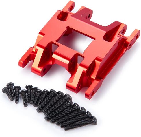 RC Aluminum Alloy Center Skid Plate Axle Chassis Armor Protector for TRX4M Upgrades 1/18 Scale RC Crawler Car, Black in Saudi Arabia