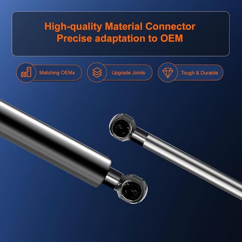 Qty (2) Liftgate Tailgate Hatch Replacement Lift Support W/O Mounting Barcket for Toyota Highlander 2008-2013 (𝐰𝐢𝐭𝐡 𝐏𝐎𝐖𝐄𝐑𝐄𝐃 𝐋𝐢𝐟𝐭𝐠𝐚𝐭𝐞 𝐔𝐒𝐀 𝐁𝐮𝐢𝐥𝐭 𝐌𝐨𝐝𝐞𝐥 𝐨𝐧𝐥𝐲) in Saudi Arabia