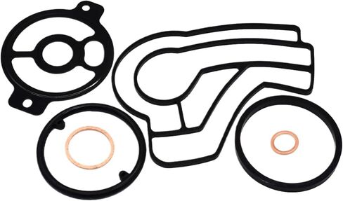 سيارة زيت المحرك برودة مبيت مرشح التدفق العالي ختم طوقا طقم تصليح ل 30-35 2009 2010 2011 2012 2013 2014 2015 2016 2.5 TDI in Kuwait