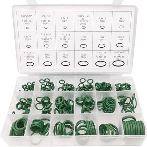 270PCS Nitrile Rubber 18 Sizes O-Rings Sealing O-rings Washer Rubber Wear-resistant waterproof and oil resistant O-Ring Seal in Saudi Arabia
