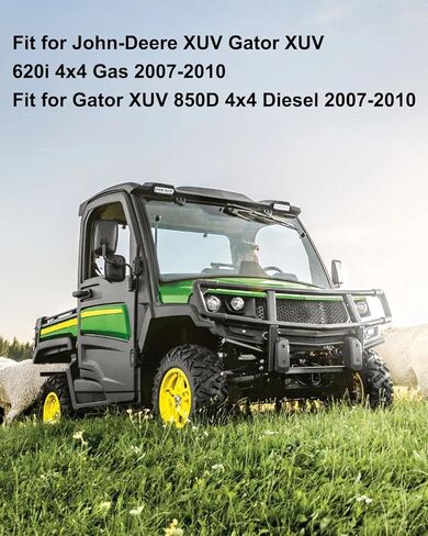 مجموعة منصات فرامل الانتظار متوافقة مع John-Deere XUV Gator XUV 620i 4x4 Gas 850D 4x4 Diesel 2007 2008 2009 2010 استبدال AM137438 AM137112 in Saudi Arabia